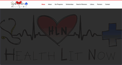Desktop Screenshot of healthlitnow.org